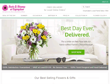 Tablet Screenshot of enumclawflorist.com